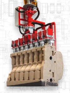 Multi pin gripping system