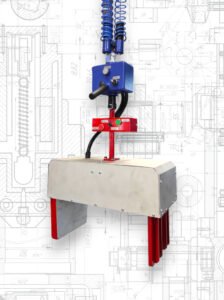 Esempio di pinza meccanica per Febe manipolatore pneumatico a fune