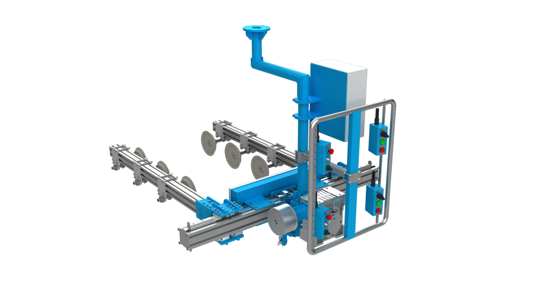 sistema di presa con ventose per materiali voluminosi - attrezzi di presa Maniflex