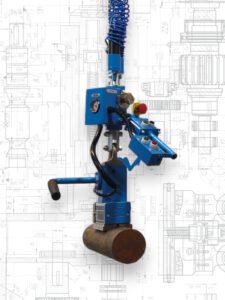 Sistema de agarre con imán neumático para Manipulador de cables industrial REA