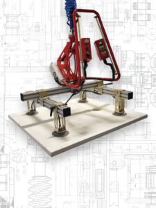 Ventosas para manejo de paneles para Manipulador de cables industrial REA